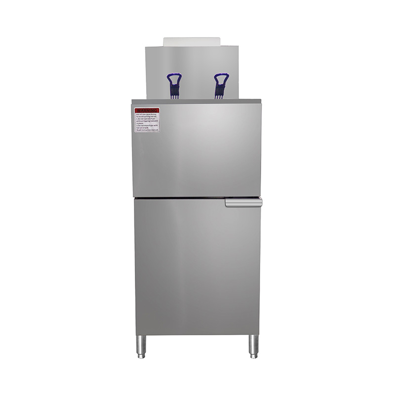 Fritadeira comercial de aço inoxidável a gás natural/GLP