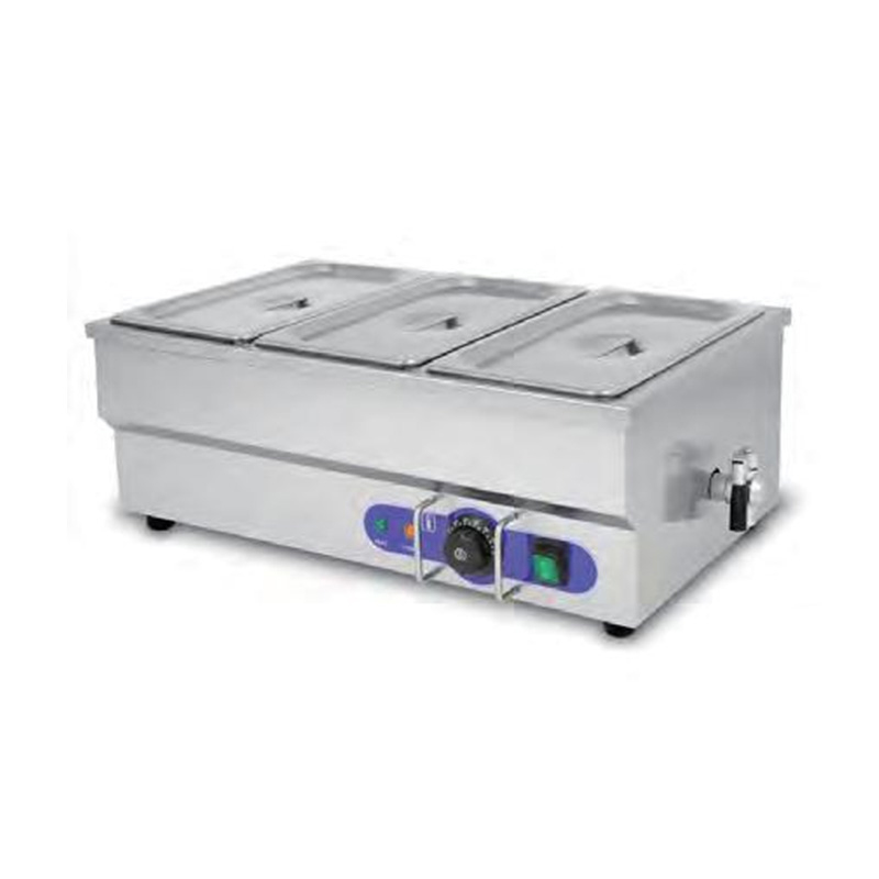 Máquina elétrica comercial de aço inoxidável de Bain Marie com aquecedor de imersão