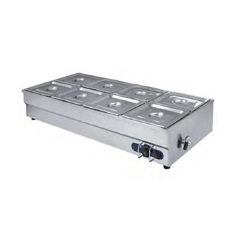Máquina elétrica comercial de aço inoxidável de Bain Marie com aquecedor de imersão