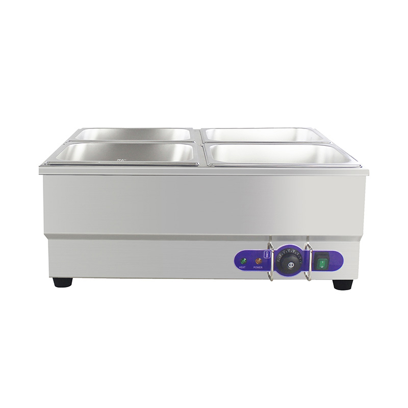 Máquina elétrica comercial de aço inoxidável de Bain Marie com aquecedor de imersão