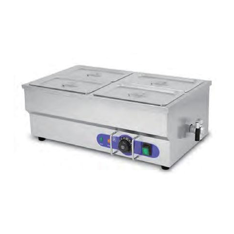 Máquina elétrica comercial de aço inoxidável de Bain Marie com aquecedor de imersão