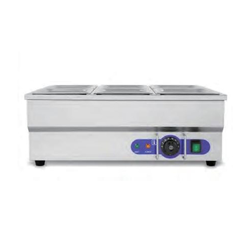 Máquina elétrica comercial de aço inoxidável de Bain Marie com aquecedor de imersão