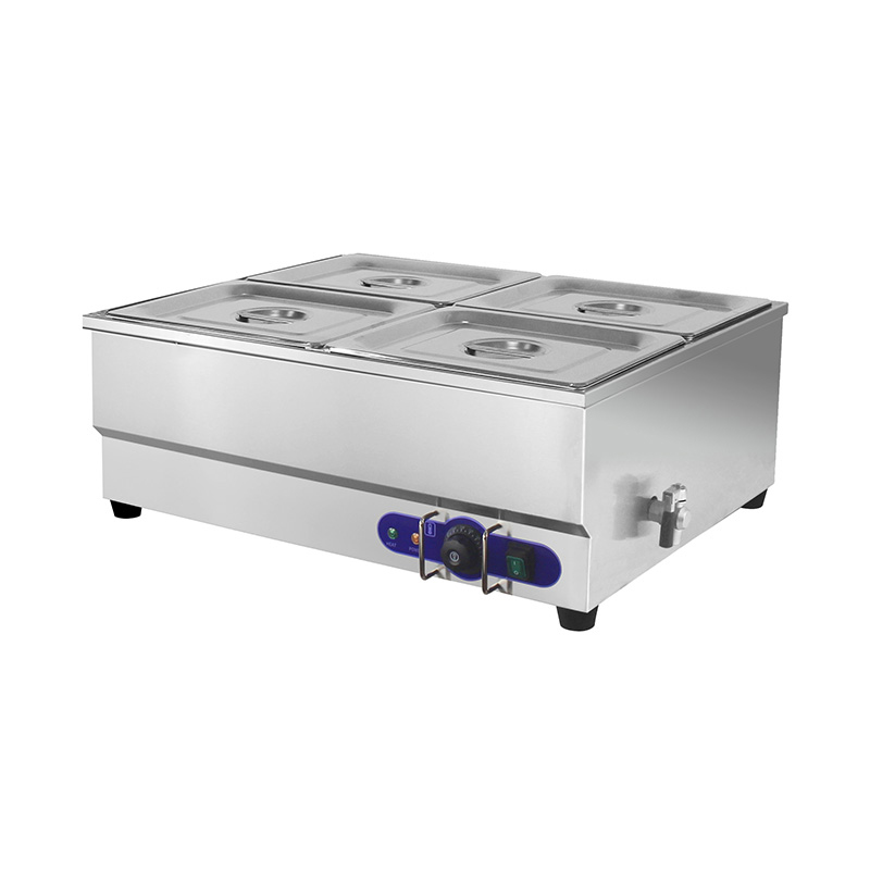 Máquina elétrica comercial de aço inoxidável de Bain Marie com aquecedor de imersão