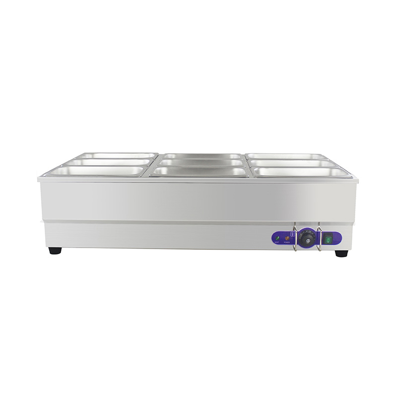 Máquina elétrica comercial de aço inoxidável de Bain Marie com aquecedor de imersão
