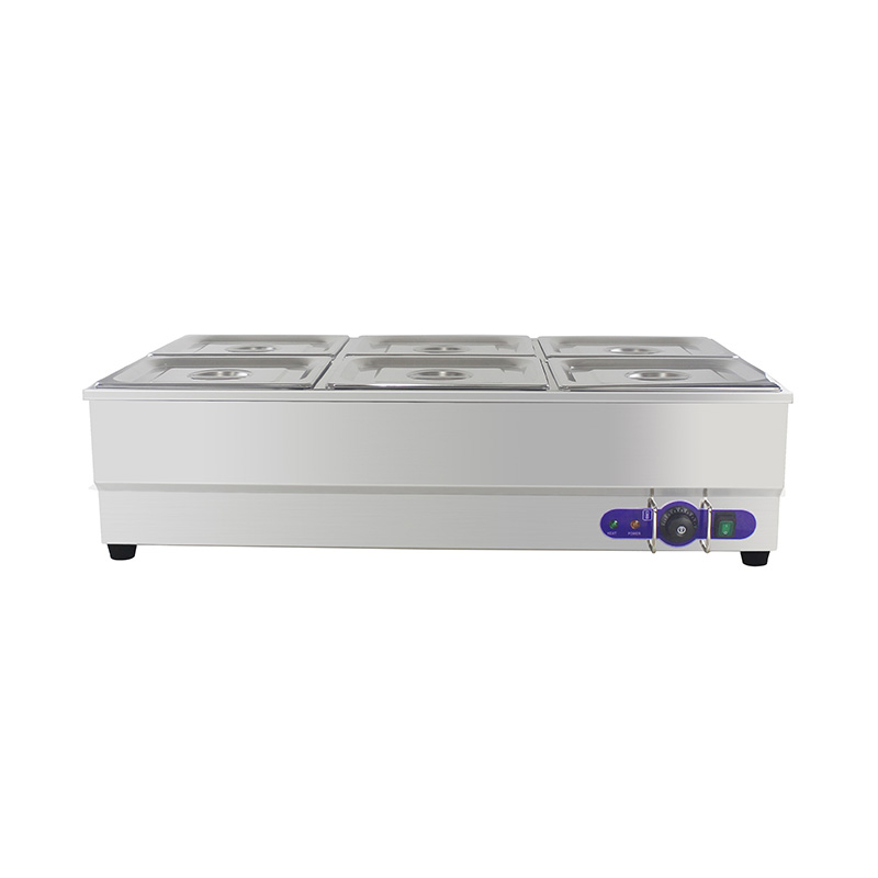 Máquina elétrica comercial de aço inoxidável de Bain Marie com aquecedor de imersão