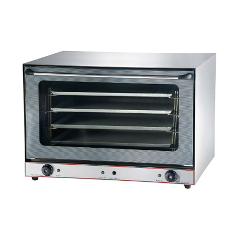 Máquina elétrica de forno de convecção para cozinha comercial de aço inoxidável