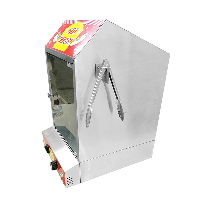 Máquina de aquecimento de cachorro-quente para cozinha comercial de aço inoxidável