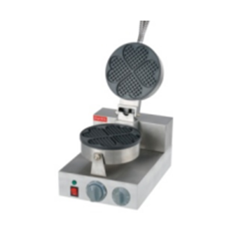 Máquina elétrica para fazer waffles em aço inoxidável para restaurante comercial