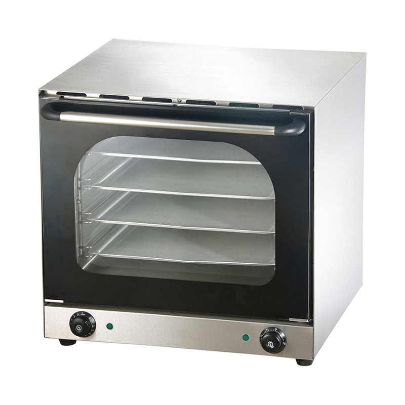 Máquina elétrica de forno de convecção para cozinha comercial de aço inoxidável