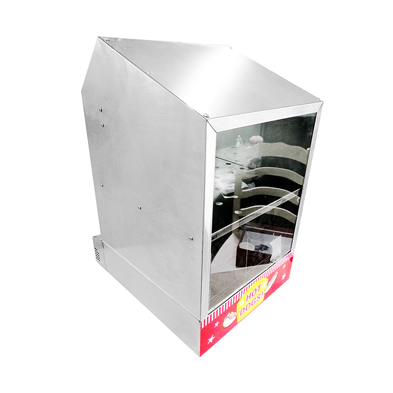 Máquina de aquecimento de cachorro-quente para cozinha comercial de aço inoxidável