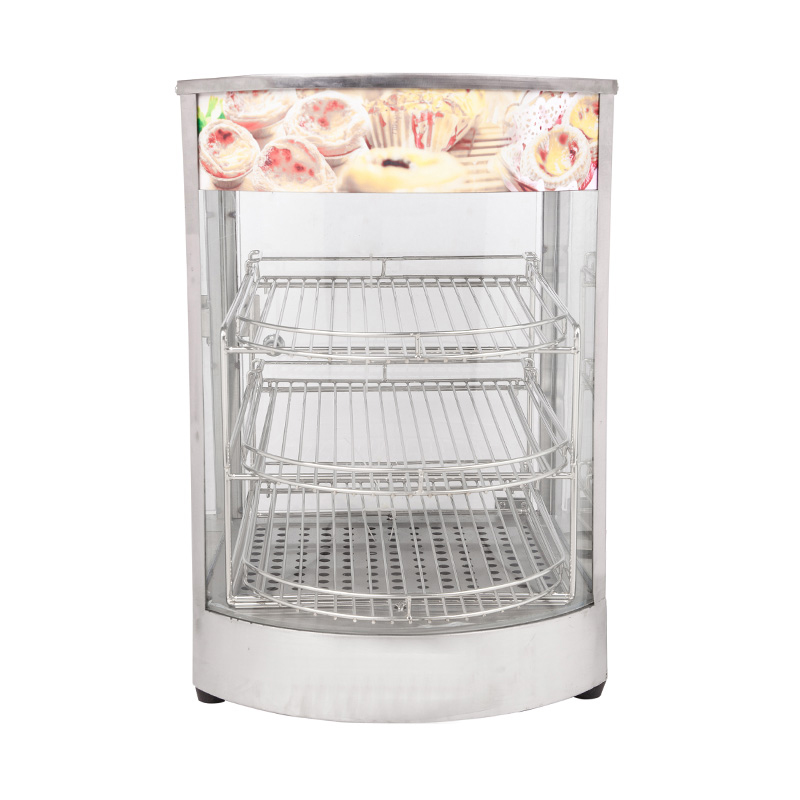 Máquina comercial de aço inoxidável para aquecimento de torta de ovo para cozinha