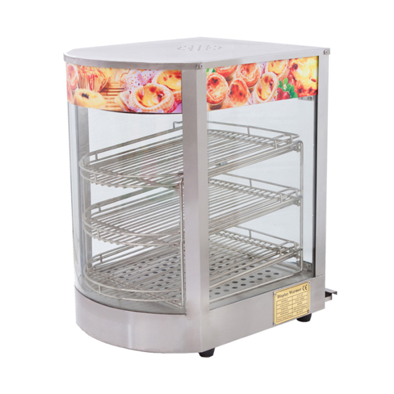 Máquina comercial de aço inoxidável para aquecimento de torta de ovo para cozinha