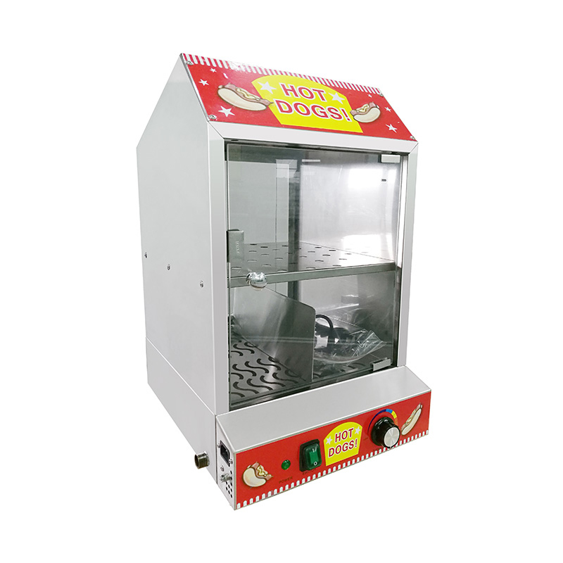 Máquina de aquecimento de cachorro-quente para cozinha comercial de aço inoxidável