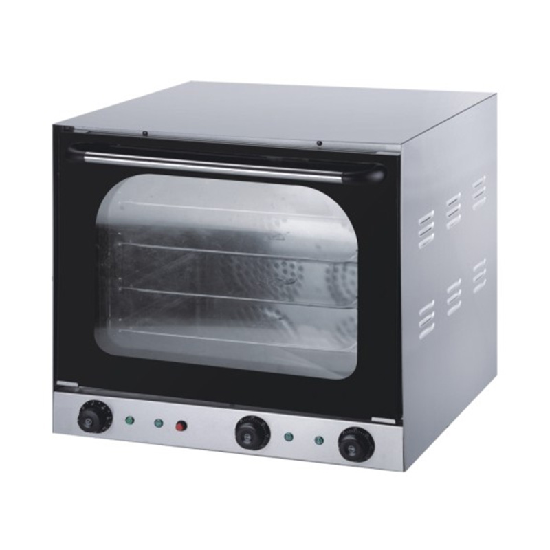 Máquina elétrica de forno de convecção para cozinha comercial de aço inoxidável