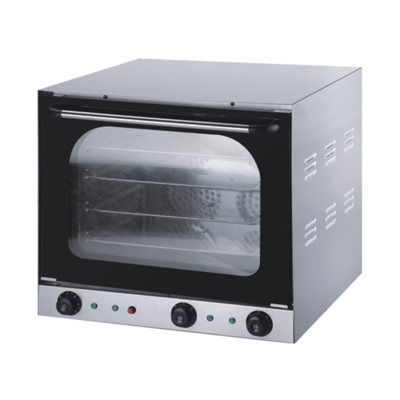 Máquina elétrica de forno de convecção para cozinha comercial de aço inoxidável