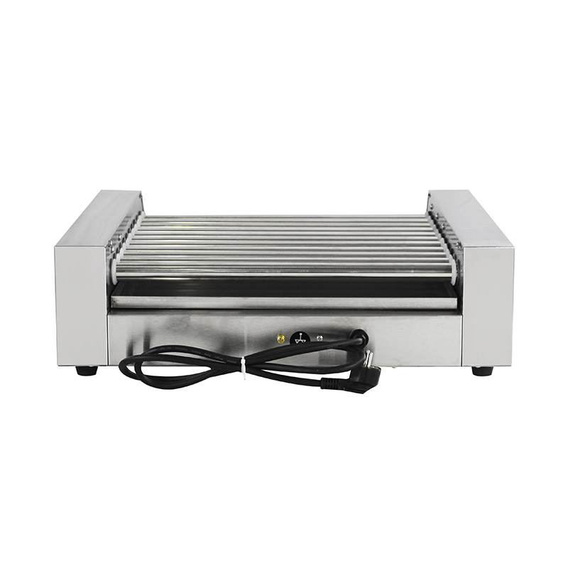 Máquina elétrica de grelhar rolo de cachorro-quente de aço inoxidável