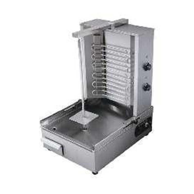 Máquina de cozinha elétrica comercial de aço inoxidável Shawarma Grill