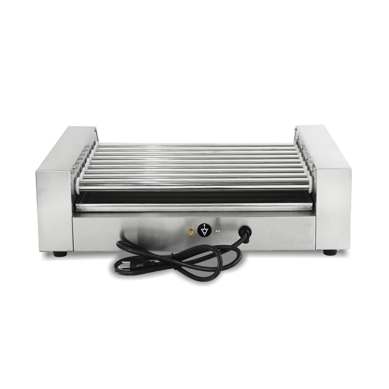 Máquina elétrica de grelhar rolo de cachorro-quente de aço inoxidável