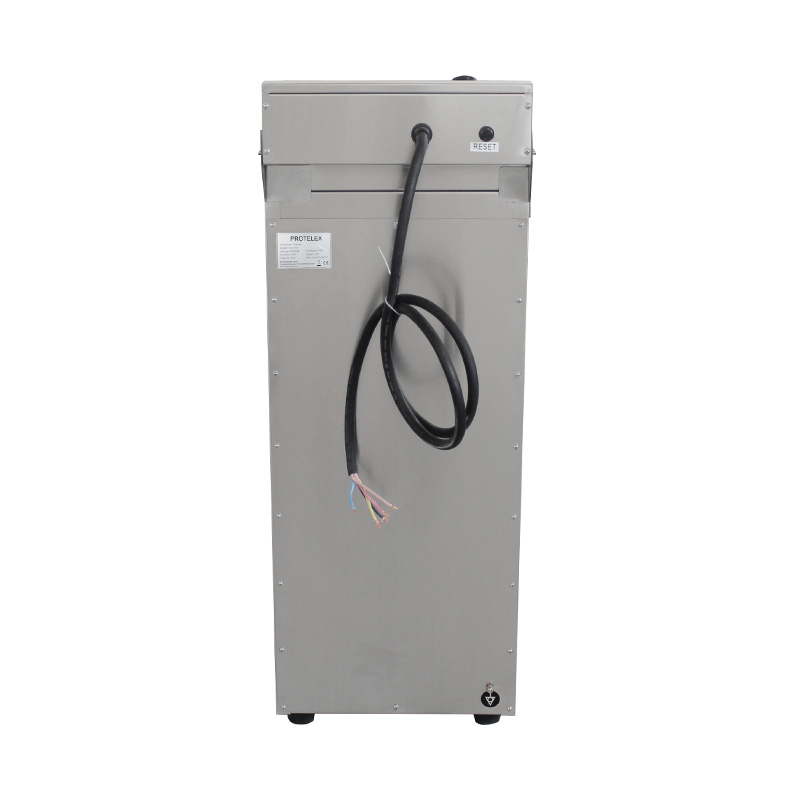 Fritadeira ereta comercial elétrica de aço inoxidável com armário