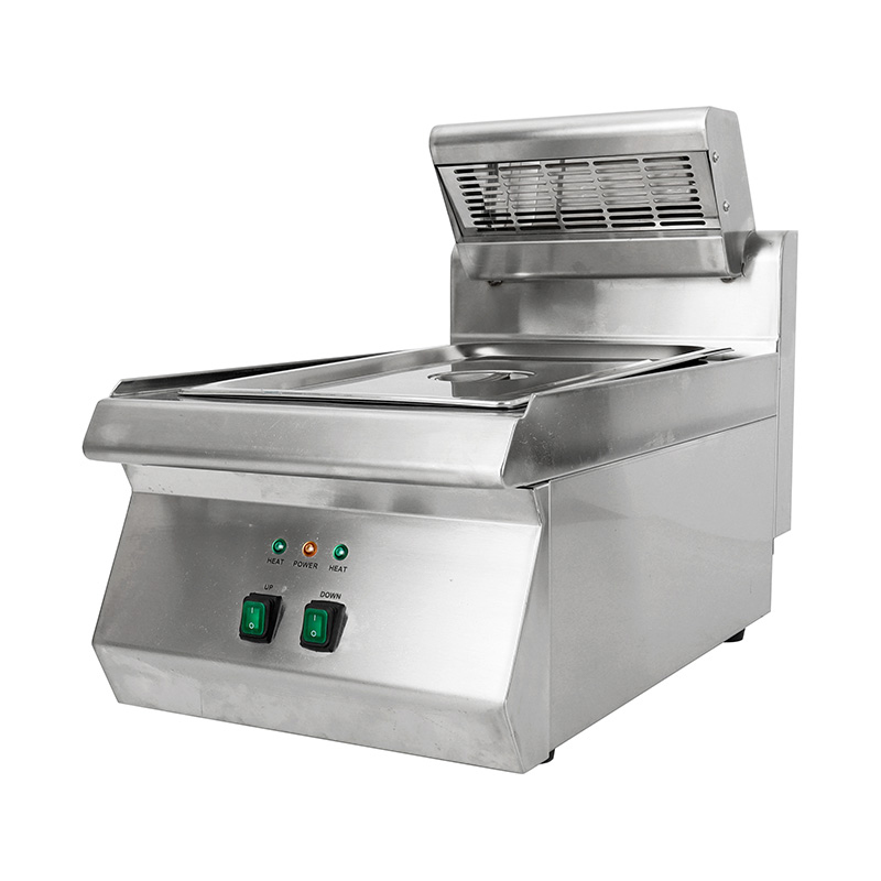 Máquina de cozinha comercial de aço inoxidável para aquecimento de batatas fritas