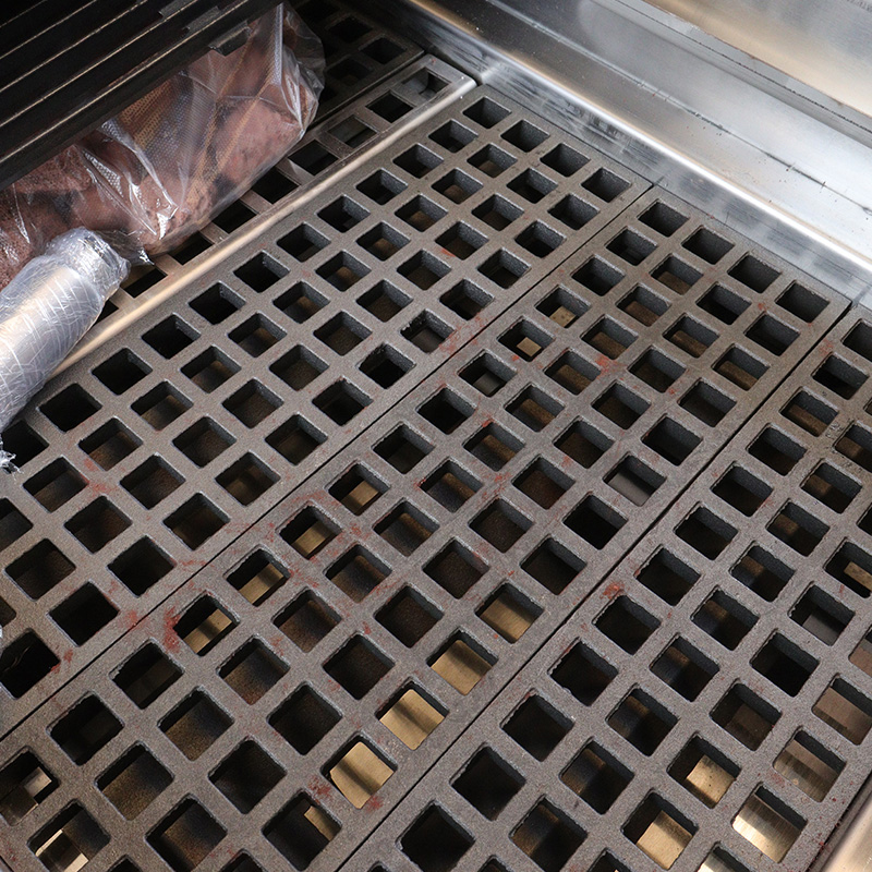 Grelha de rocha de lava a gás natural/GLP com máquina de cozinha interna externa com queimadores