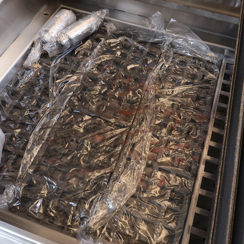 Grelha de rocha de lava a gás natural/GLP com máquina de cozinha interna externa com queimadores