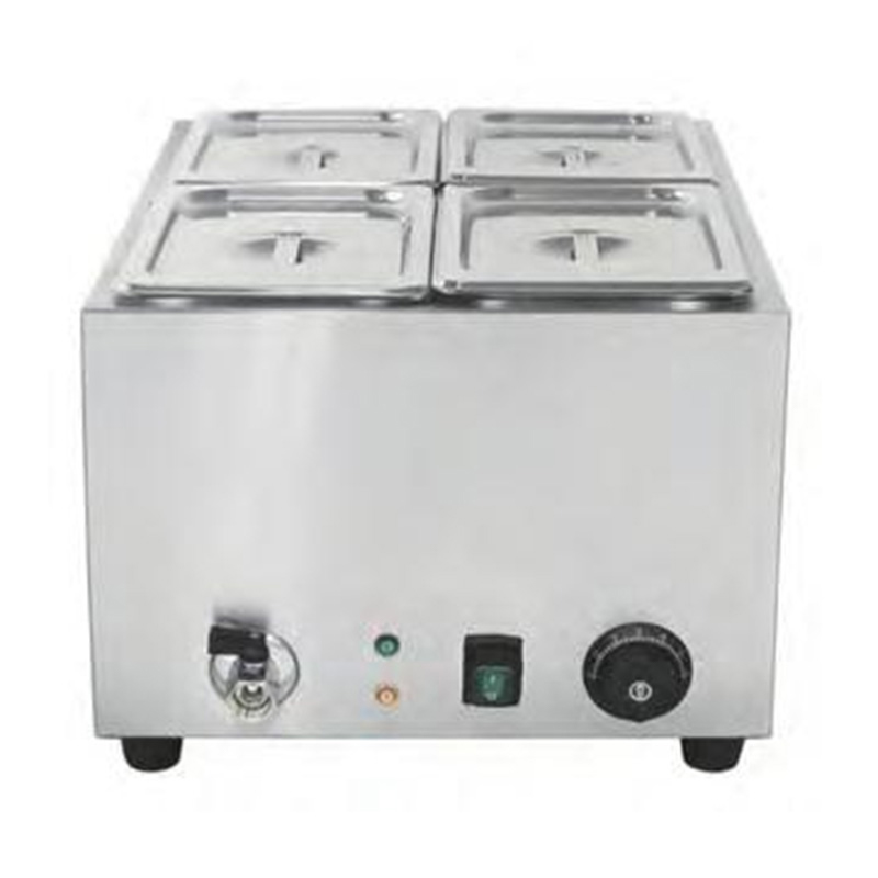 Máquina ardente seca elétrica comercial de aço inoxidável de Bain Marie com tanque de água soldado
