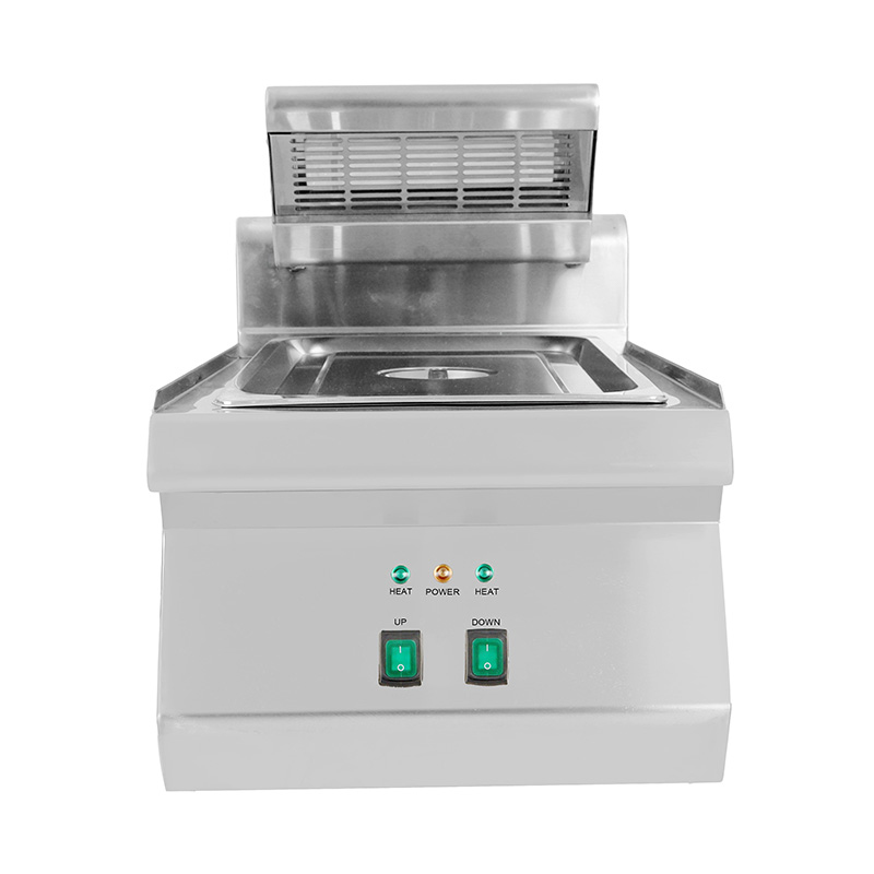 Máquina de cozinha comercial de aço inoxidável para aquecimento de batatas fritas