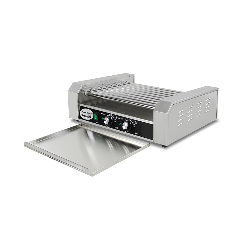 Máquina elétrica de grelhar rolo de cachorro-quente de aço inoxidável