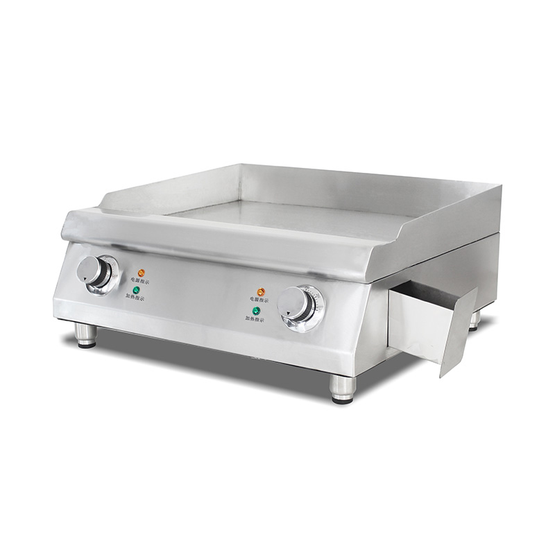 bancada comercial de aço inoxidável da cozinha da chapa elétrica 4.4kW