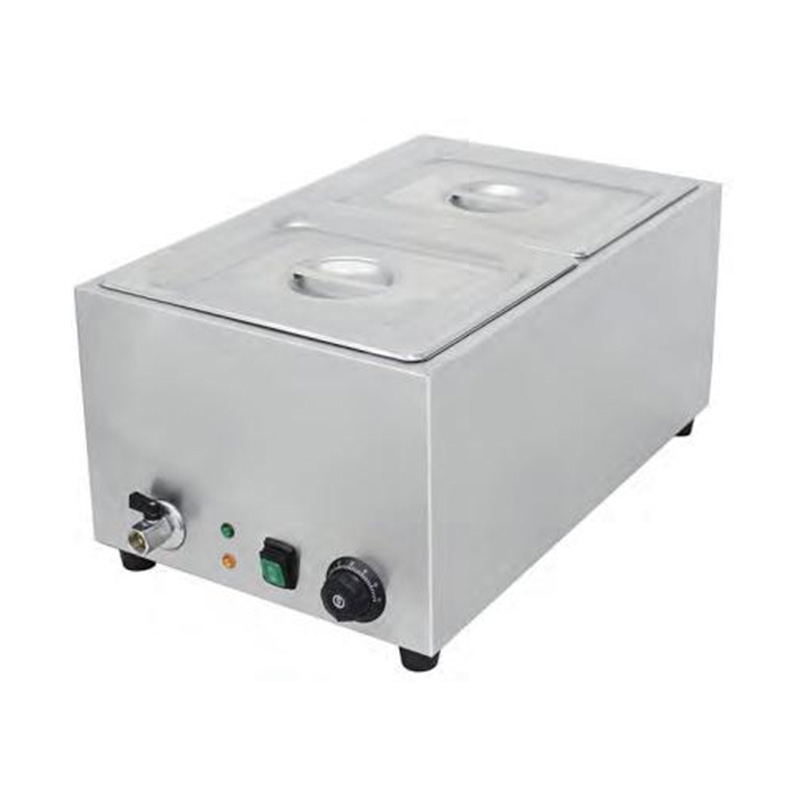 Máquina ardente seca elétrica comercial de aço inoxidável de Bain Marie com tanque de água soldado