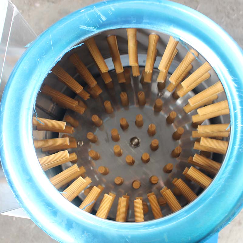 Escaldador e depenador elétrico de frango em aço inoxidável para processamento de aves
