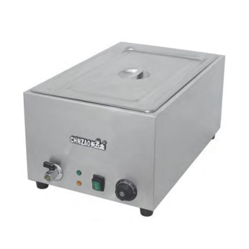 Máquina ardente seca elétrica comercial de aço inoxidável de Bain Marie com tanque de água soldado