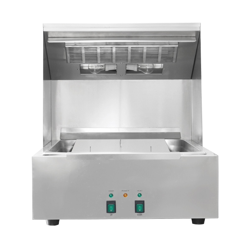 Máquina de cozinha comercial de aço inoxidável para aquecimento de batatas fritas