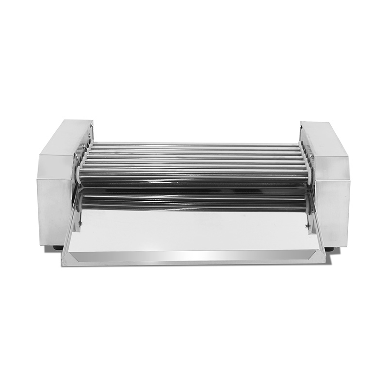 Máquina elétrica de grelhar rolo de cachorro-quente de aço inoxidável