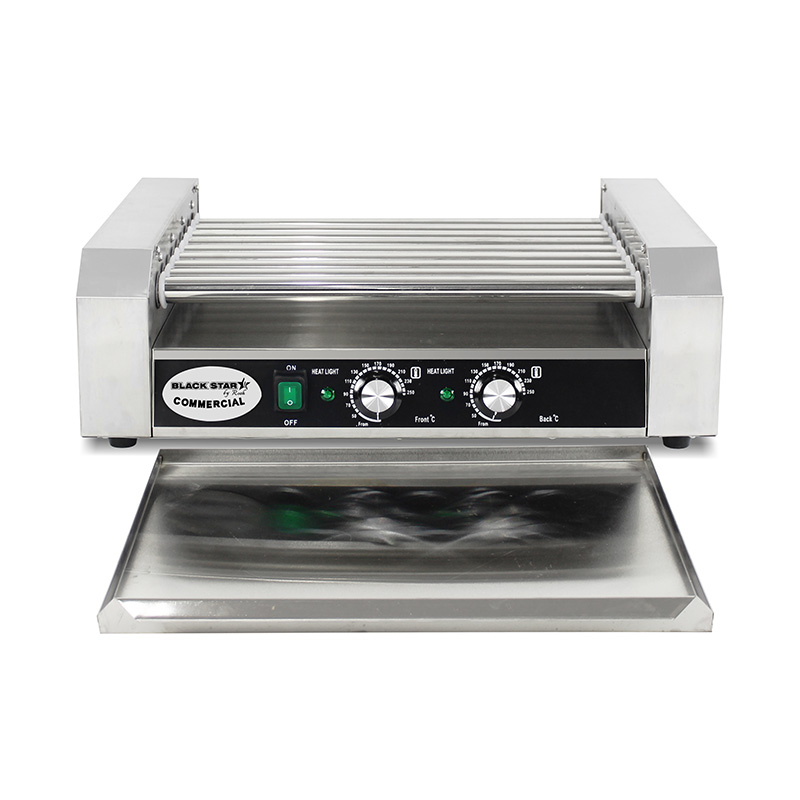 Máquina elétrica de grelhar rolo de cachorro-quente de aço inoxidável