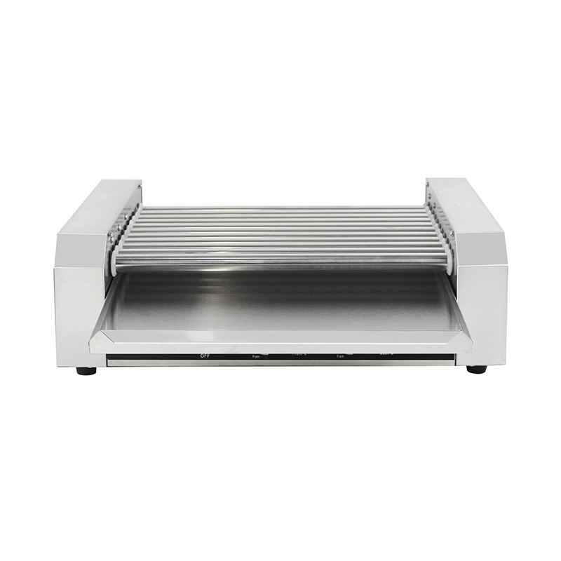 Máquina elétrica de grelhar rolo de cachorro-quente de aço inoxidável