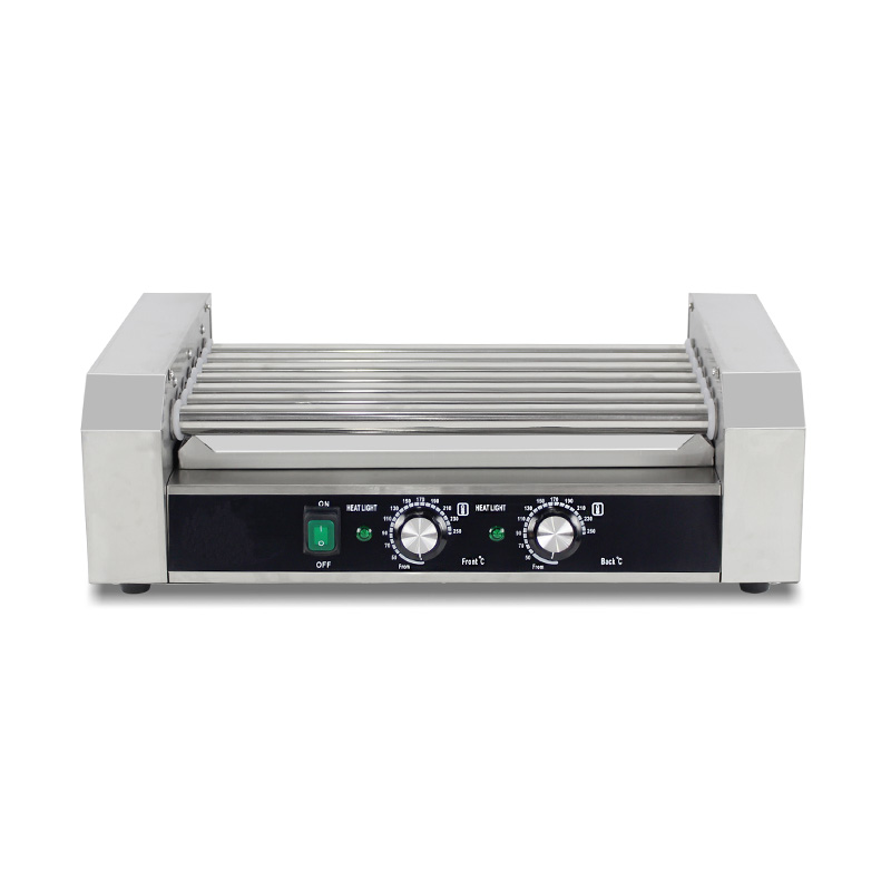 Máquina elétrica de grelhar rolo de cachorro-quente de aço inoxidável