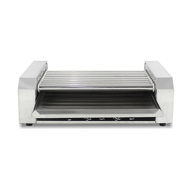 Máquina elétrica de grelhar rolo de cachorro-quente de aço inoxidável