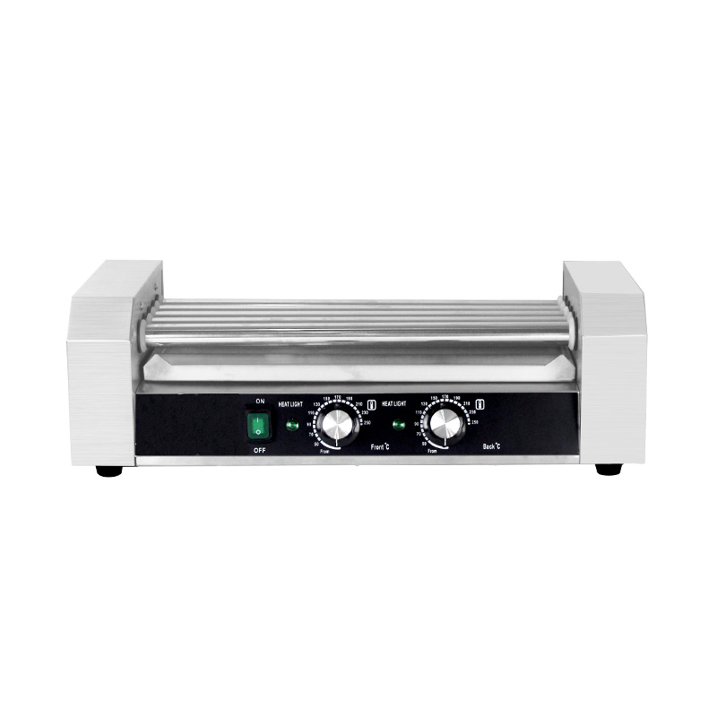 Máquina elétrica de grelhar rolo de cachorro-quente de aço inoxidável