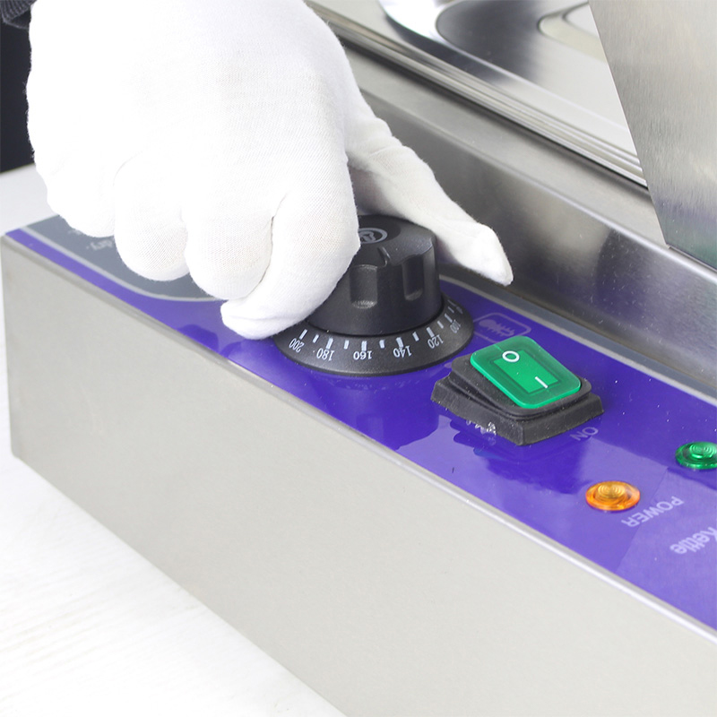 Máquina elétrica comercial de aço inoxidável de Bain Marie com protetor de vidro moderado do espirro