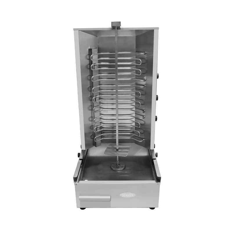 Máquina de cozinha elétrica comercial de aço inoxidável Shawarma Grill