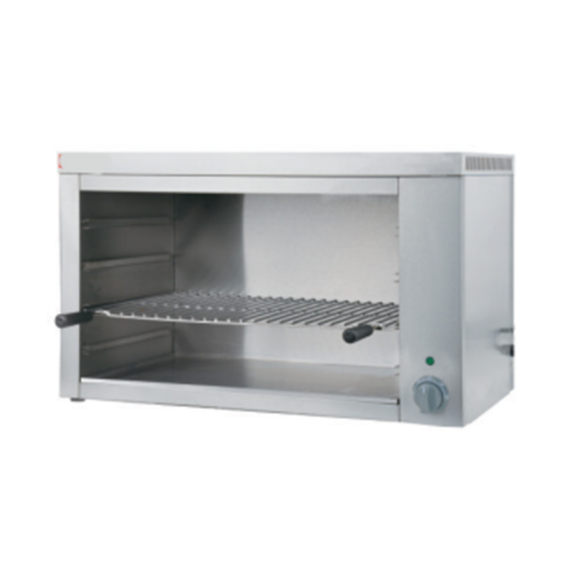 Máquina elétrica de salamandra para cozinha comercial de aço inoxidável