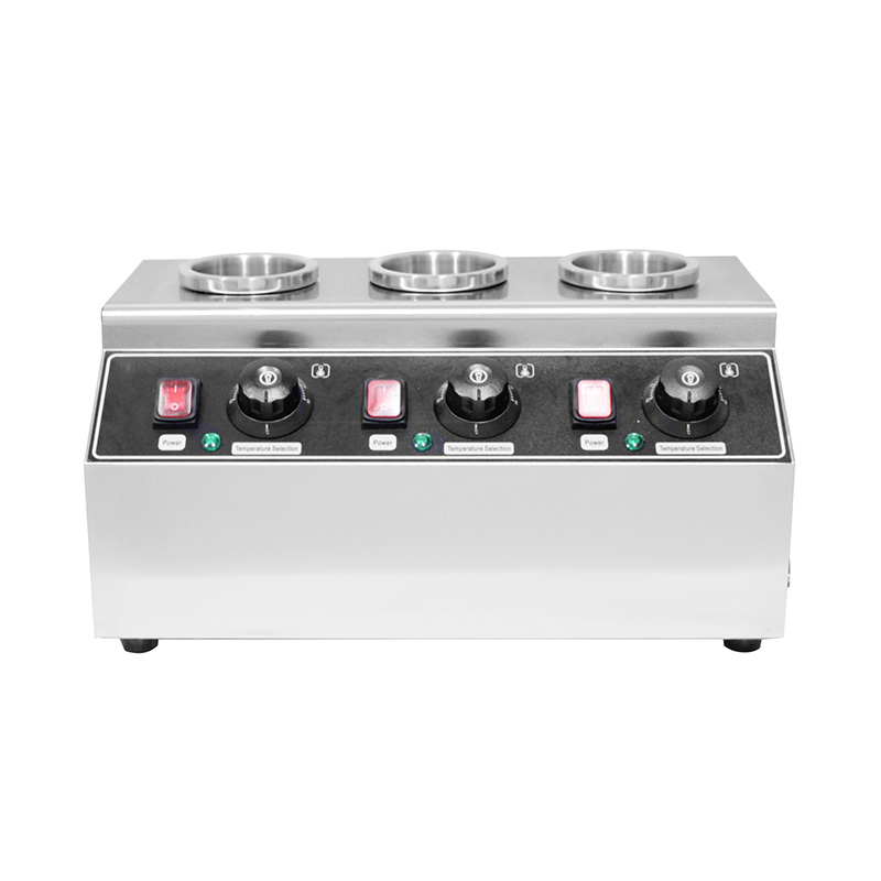 Dispensador elétrico de aquecedor de garrafas para molho de queijo e cozinha comercial de aço inoxidável