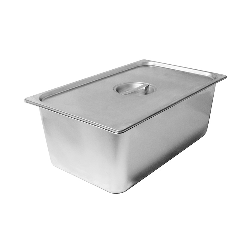 Recipiente/panela GN de cozinha comercial de aço inoxidável