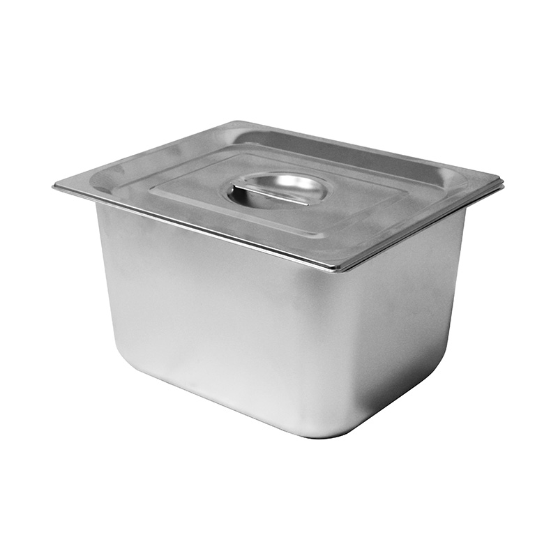 Recipiente/panela GN de cozinha comercial de aço inoxidável