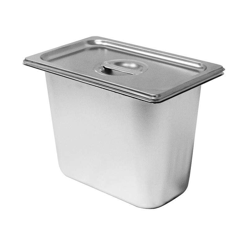 Recipiente/panela GN de cozinha comercial de aço inoxidável