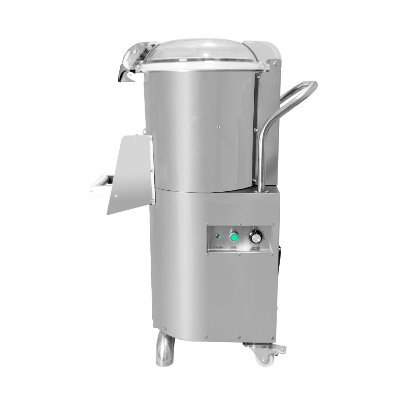 Descascador de batata elétrico comercial de aço inoxidável, máquina de cozinha para limpeza de mariscos