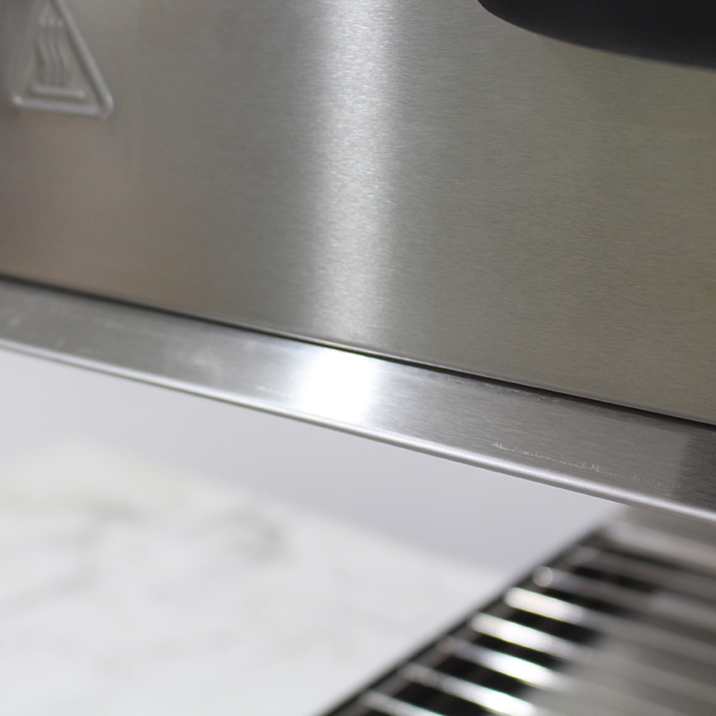 Máquina elétrica de salamandra para cozinha comercial de aço inoxidável