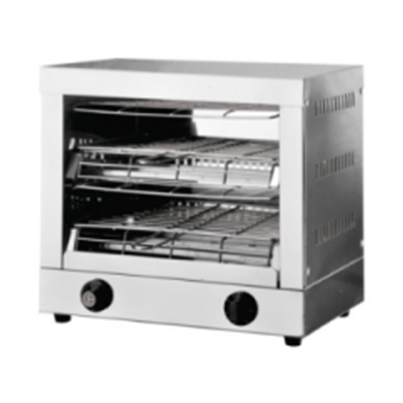 Máquina elétrica de salamandra para cozinha comercial de aço inoxidável